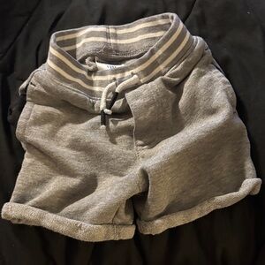 Garanimals Gray Shorts with Striped Waistband